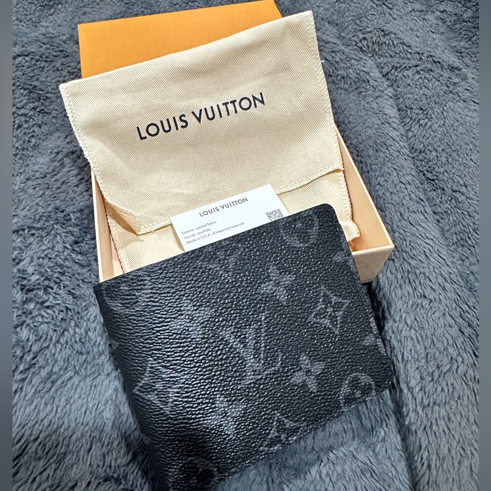 Louis Vuitton Slender Wallet Monogram Eclipse